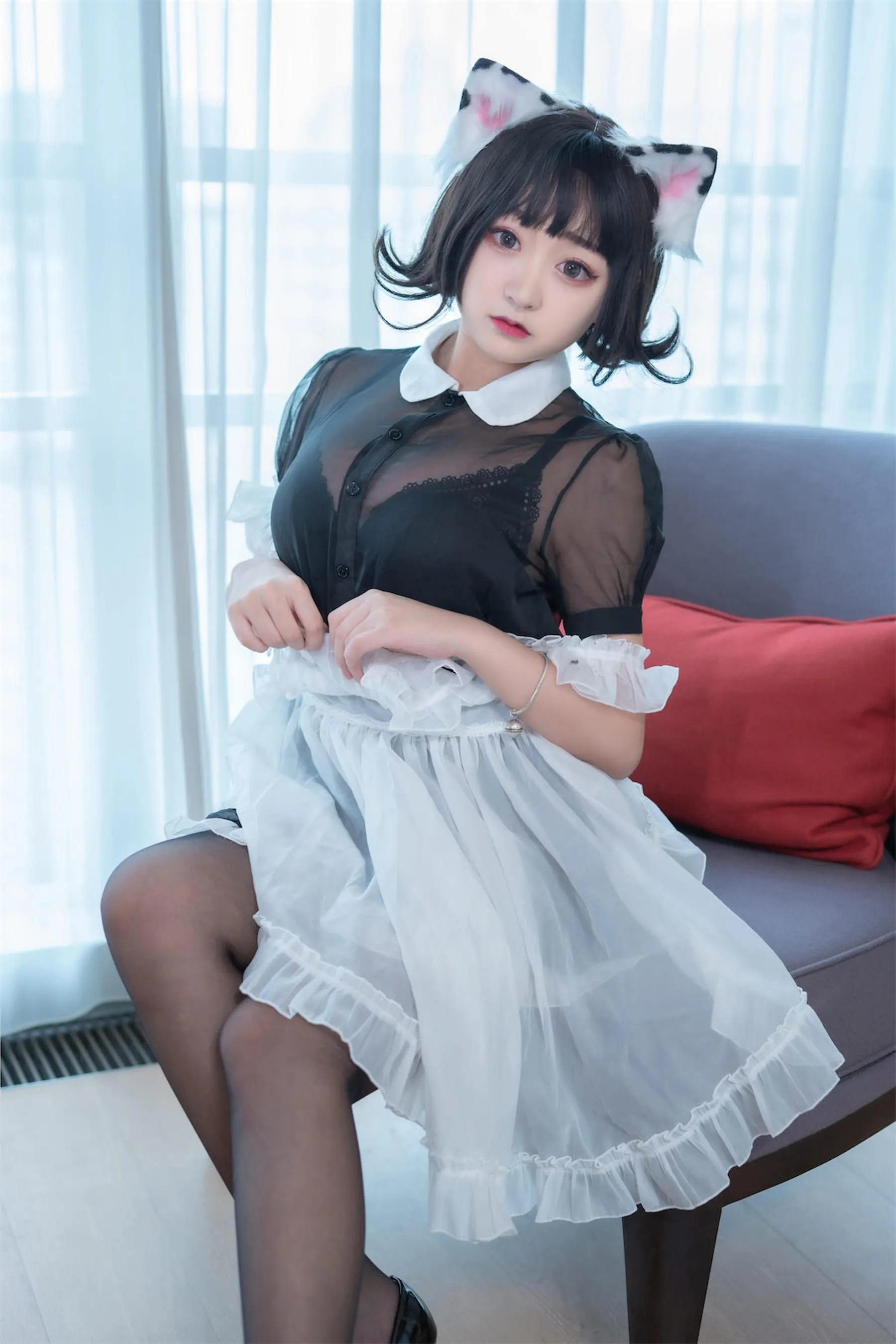 恩田直幸 – NO.38 奶牛猫女仆 [46P]插图8